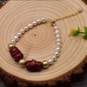 96. NEW Gold Sand Cute Handmade bracelet
